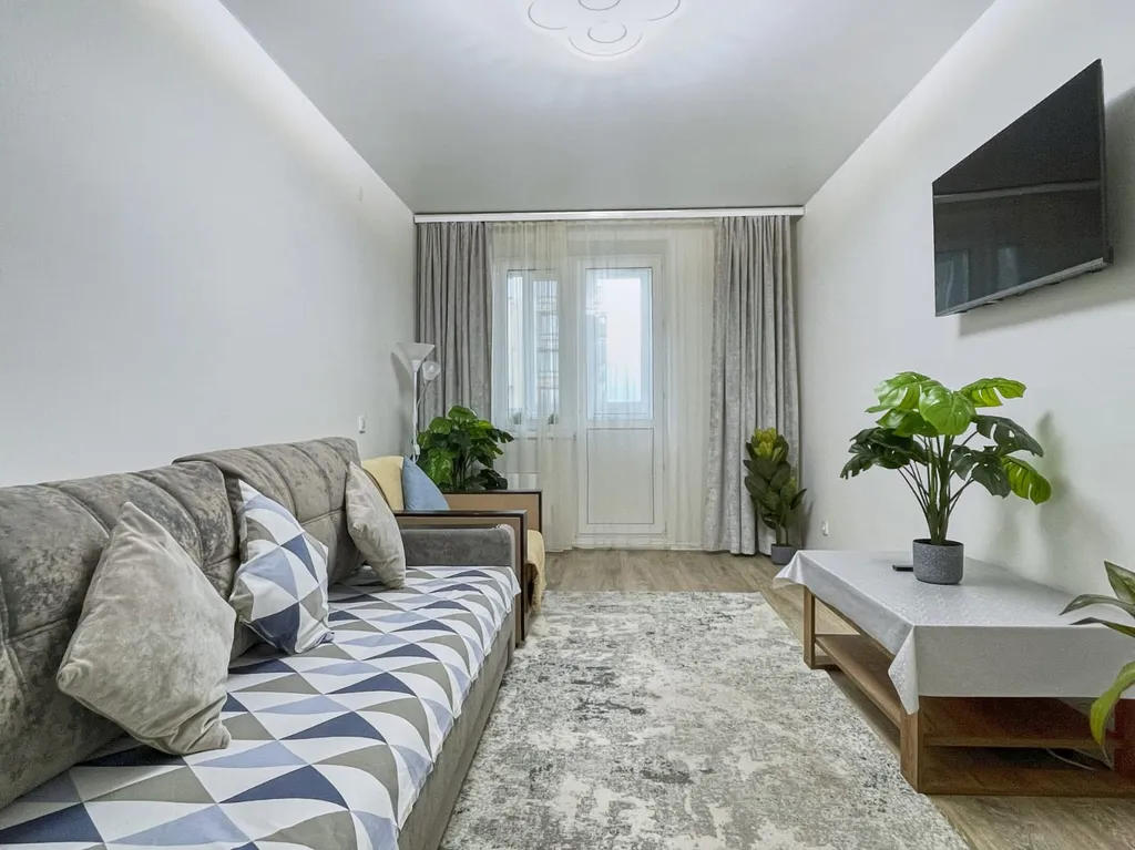 Большая суперкомфортная трёхкомнатная квартира с двумя балконами