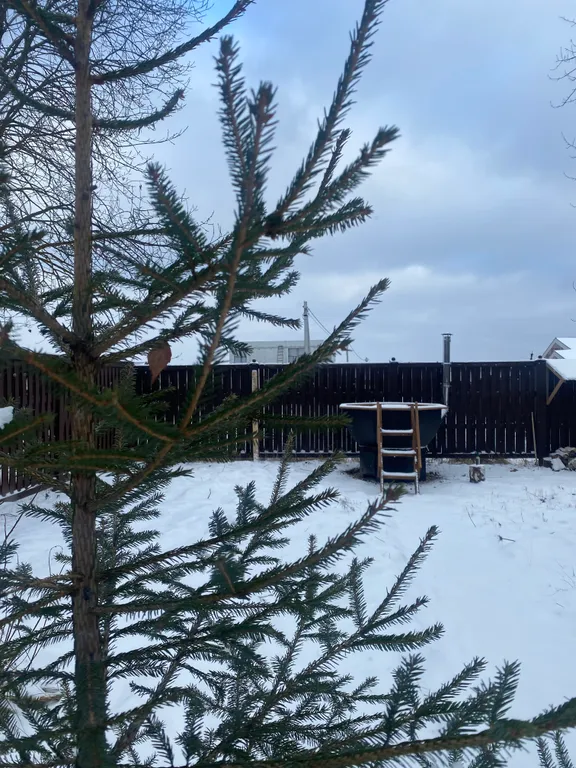 Дом с Сибирским чаном в лесной сказке