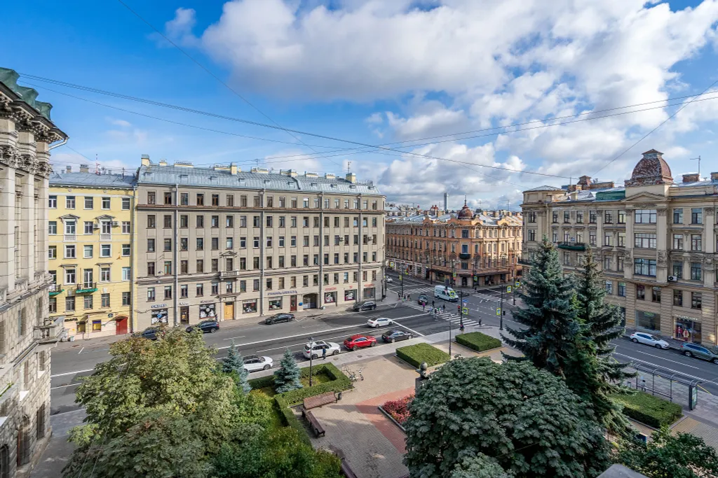 Квартира Квартира Апартамент на Петроградке с видом на Большой проспект — Санкт-Петербург