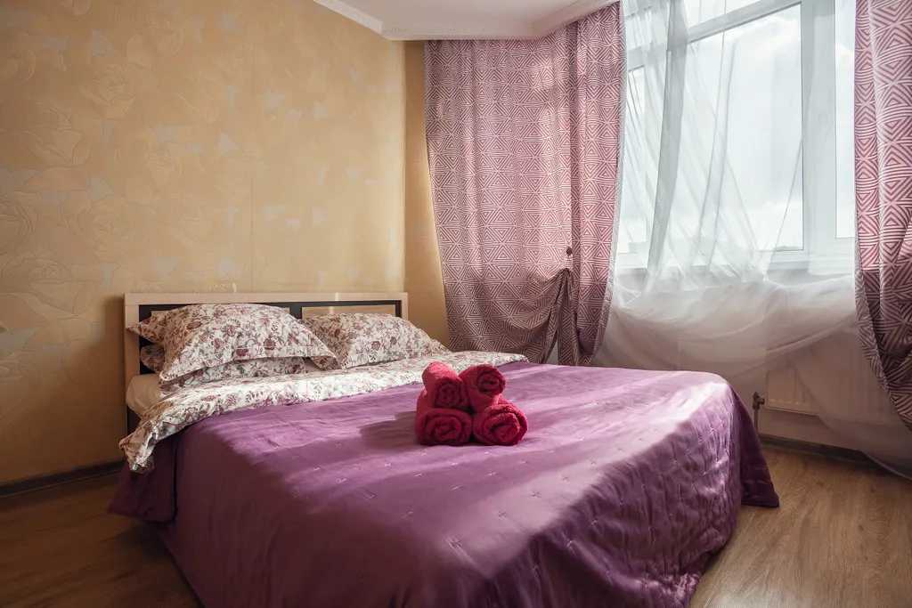 Квартира Квартира с двумя изолированными комнатами и широкими кроватями — Краснодар