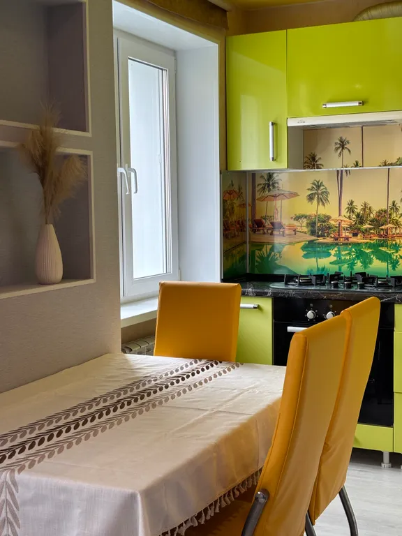 Яркая квартира с большой светлой лоджией