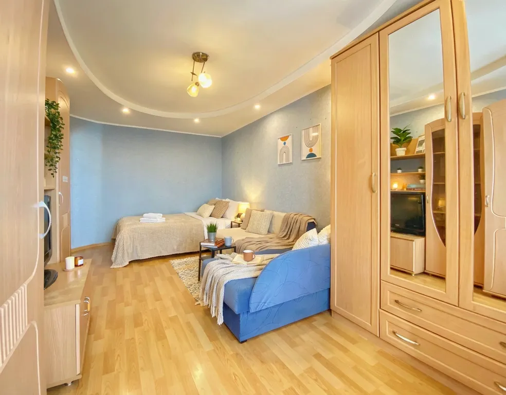 Квартира Уютная 1-к квартира Апарт-Комфорт в центре города с лоджией — Ярославль