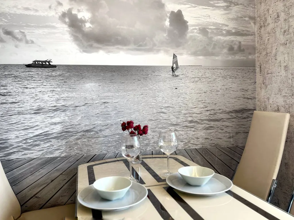 Двухкомнатная с видом на море