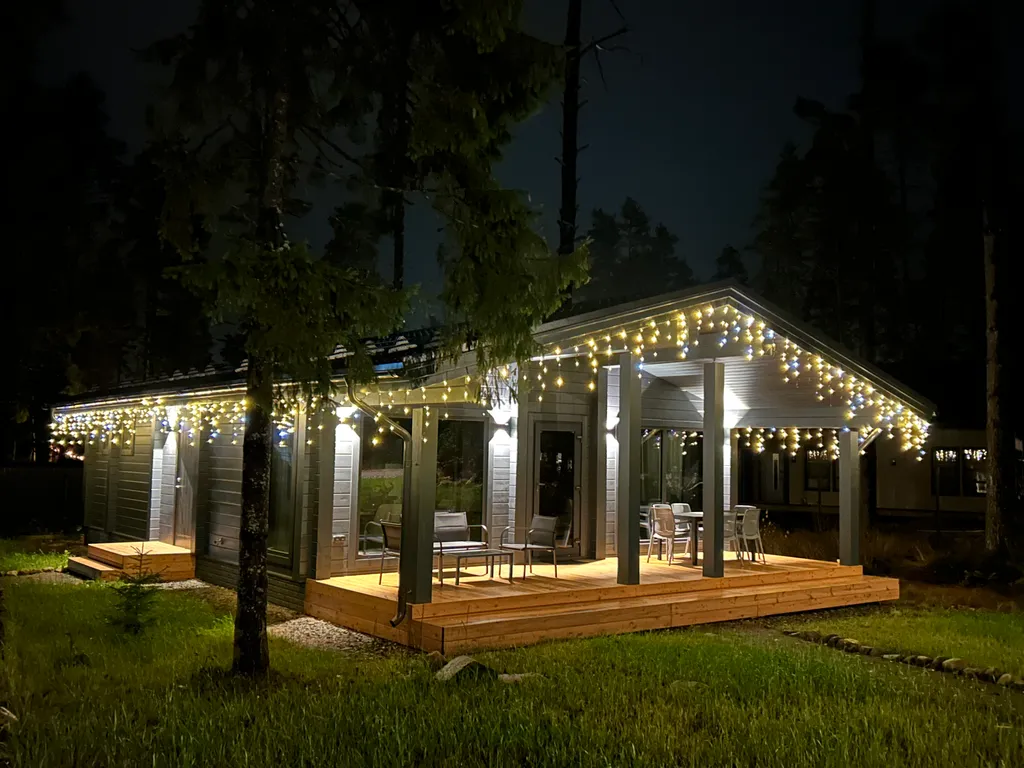 Коттедж Дом из клееного бруса с сауной — Кучерово