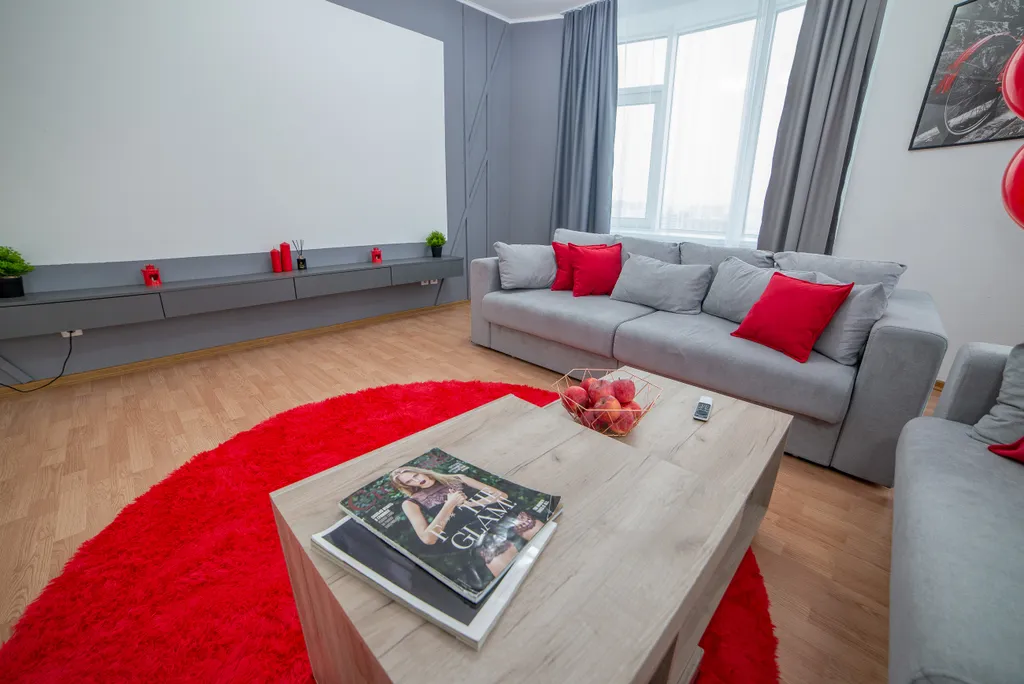 Бордовый закат в Чемпион-парк