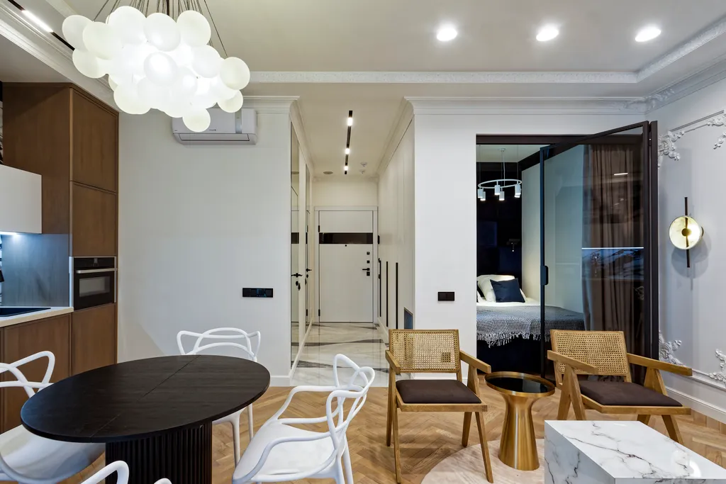 Уютная квартира с дизайнерским ремонтом