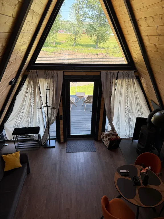 Уютный домик за городом с баней и горячим чаном