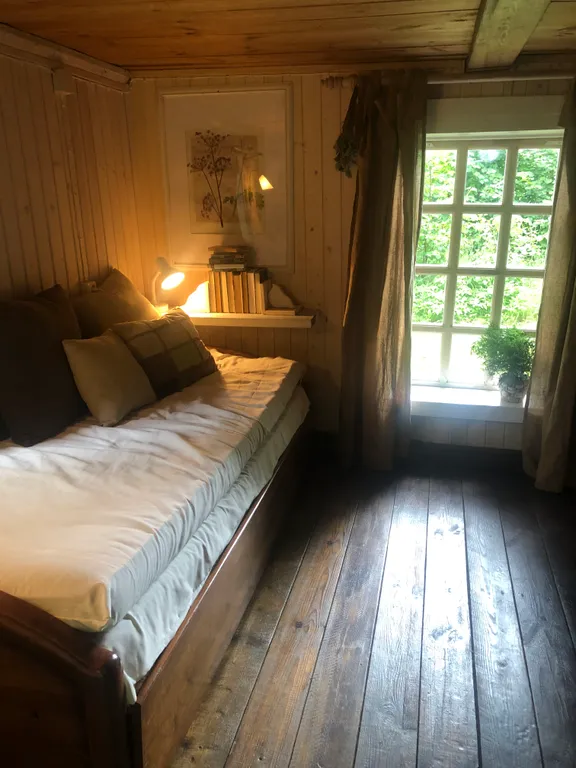 Маленький дом увитый виноградом