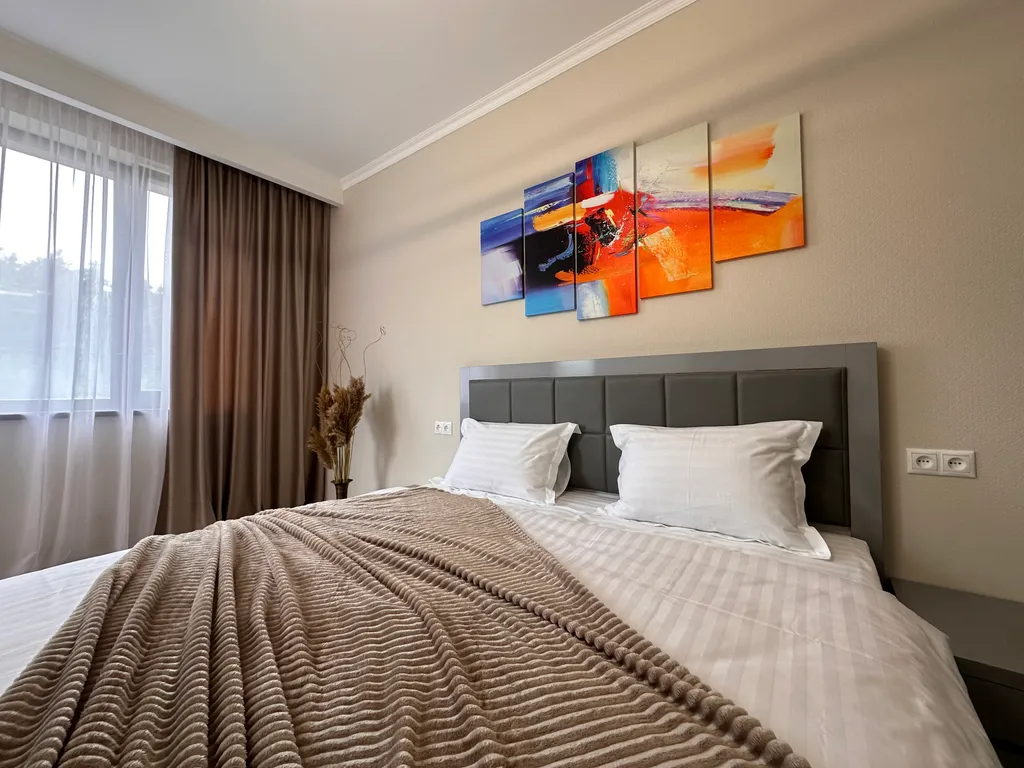 Апартамент с видом на горы и большой террасой