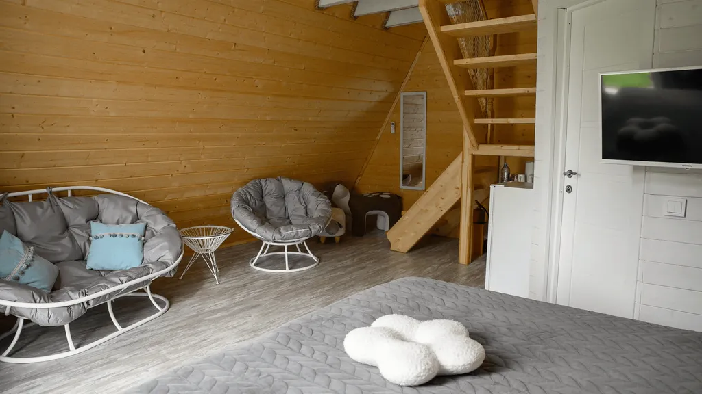 Уютный домик A-Frame