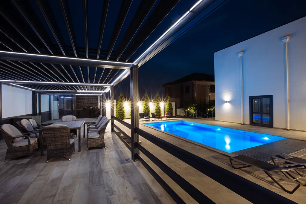 Вилла с подогреваемым бассейном