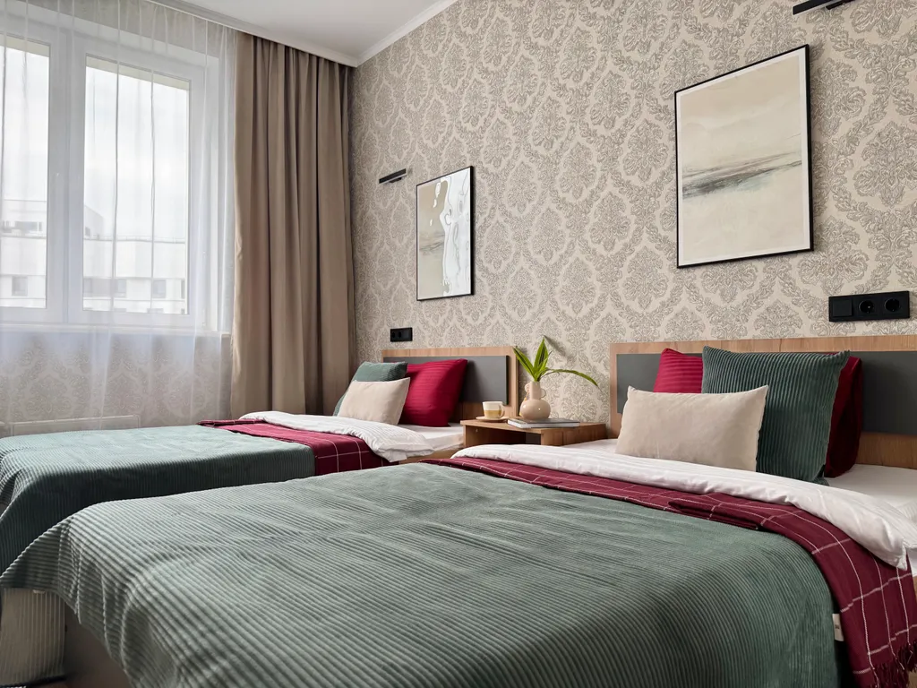 Квартира 4-комнатная квартира с видом на ВДНХ, Останкинскую башню, 84м, 7 кроватей — Москва