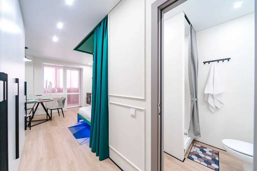 Чистая уютная студия в центре, заселение до 23-00