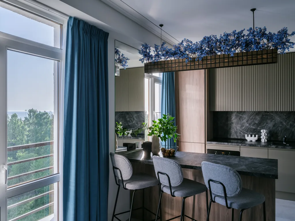 Квартира Апартаменты с дизайнерским ремонтом, ЖК Сорренто Парк — Сириус