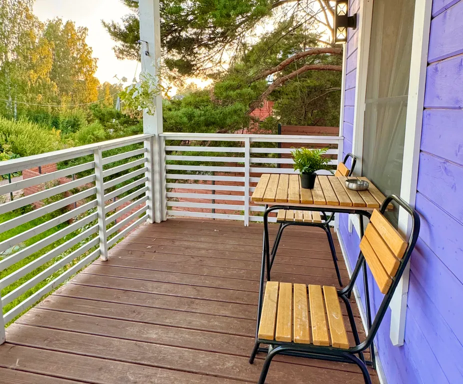 Домик в зоне парка Монрепо