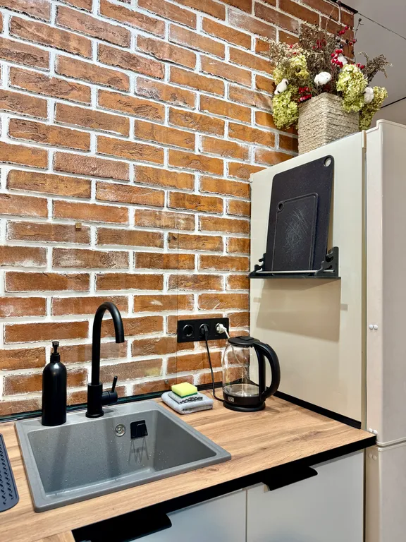 Студия с панорамным видом на Москву