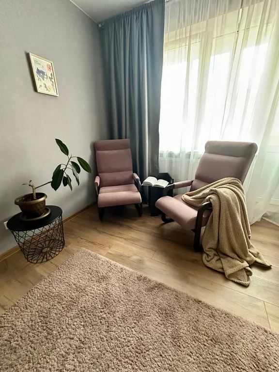 2-комнатная квартира в центре у Ледового дворца