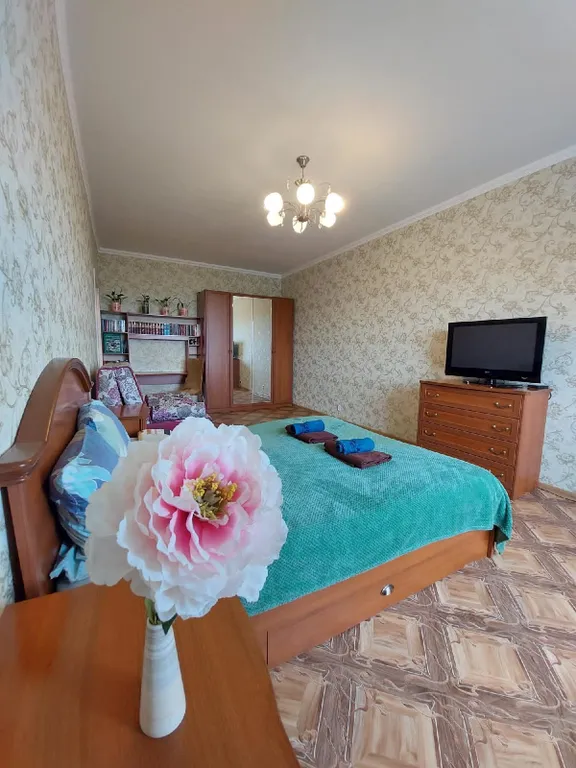 Светлая просторная квартира с видом на храм Георгия Победоносца