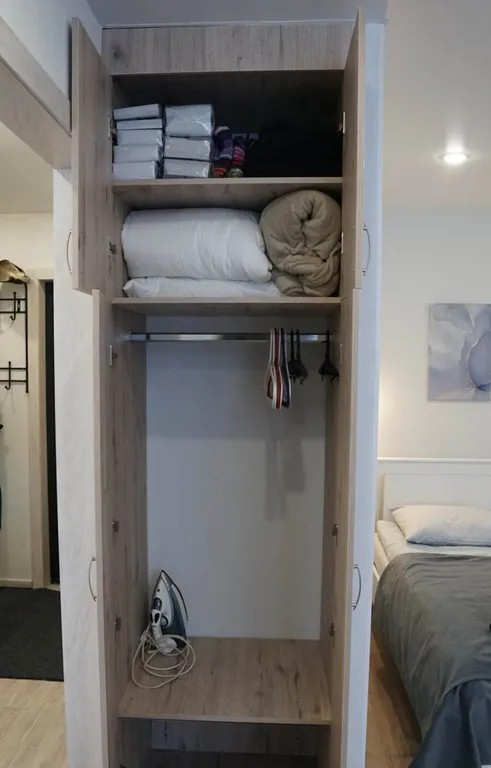 Стильная однокомнатная квартира с современным ремонтом