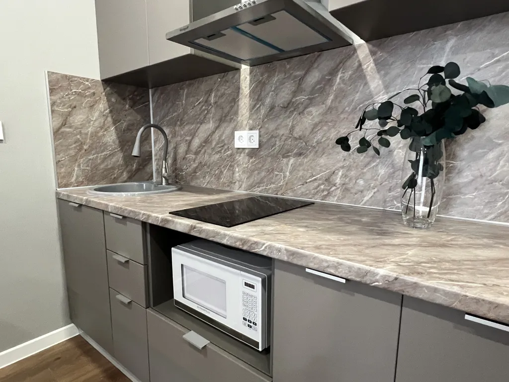 Квартира Квартира Трёхместная студия с балконом — Сочи