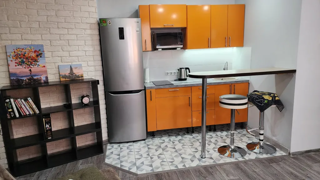 Квартира Квартира Евродвушка с видом на центр города — Красноярск