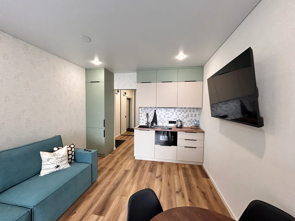 Уютные апартаменты в ЖК бизнес-класса с зарядкой для электромобилей