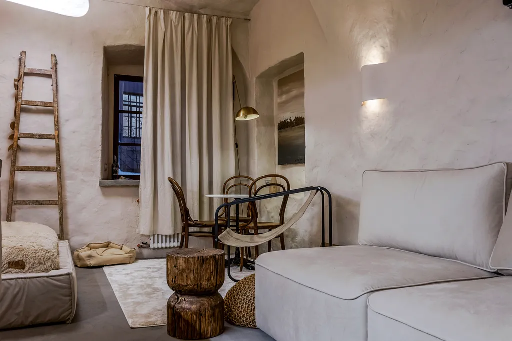 Квартира Квартира Cave Apartment: Уникальное пространство для отдыха и релаксации в стил — Санкт-Петербург