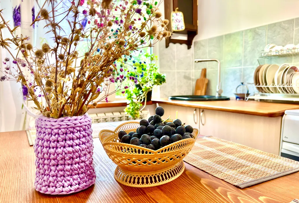 Деревенский домик с собственной беседкой и прекрасным видом на горы