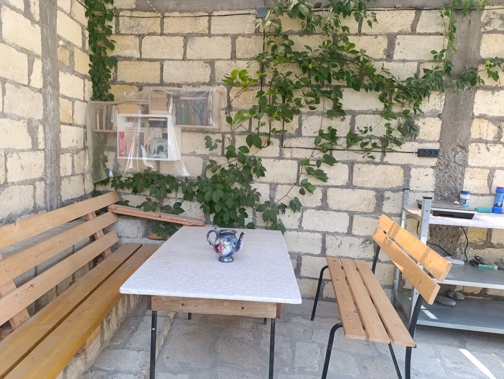 Домик на побережье Каспия