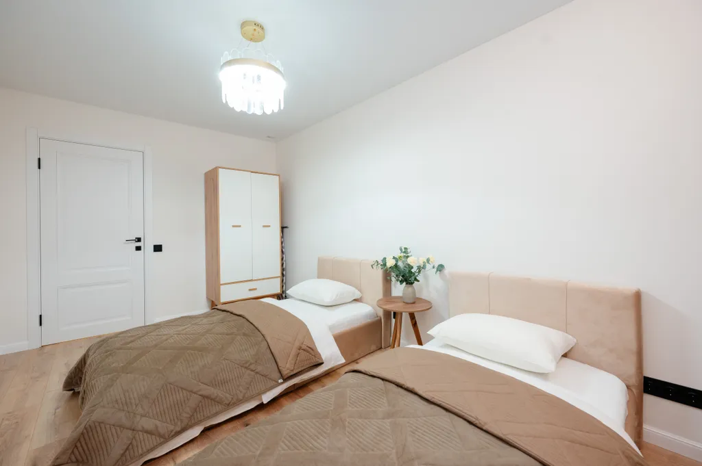 Квартира, в которую влюбляешься, стильный интерьер и кофемашина