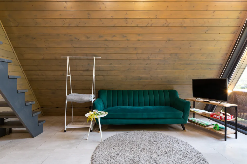 Домик 5 (A-Frame с купелью) 50 м2