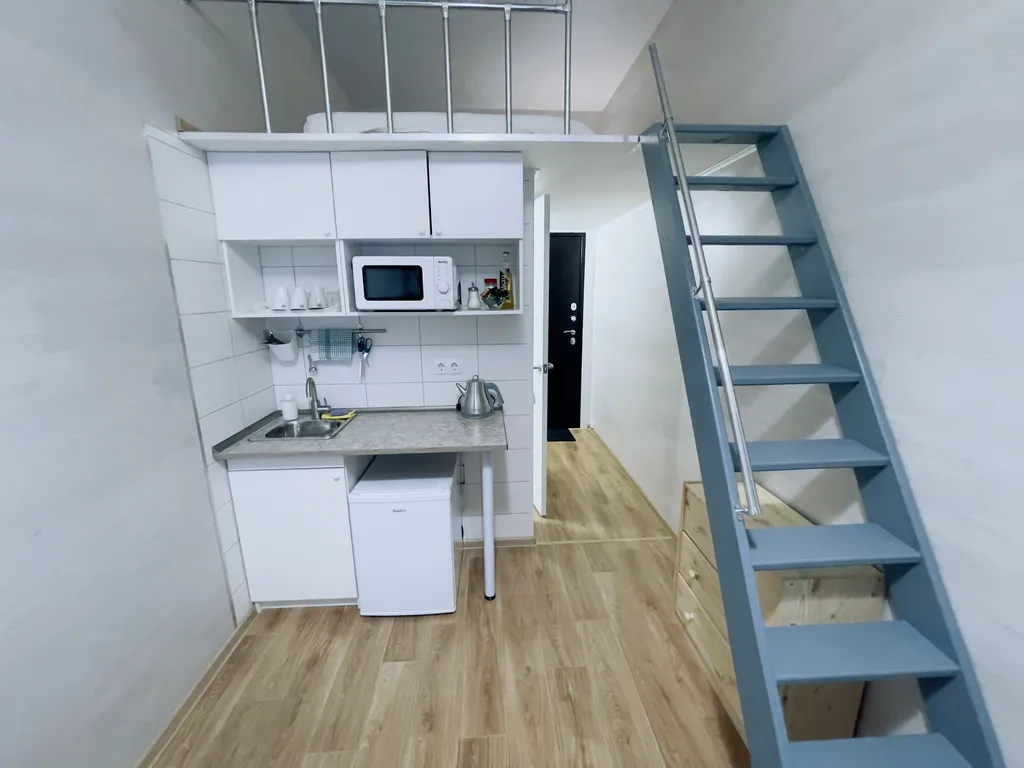 Квартира Квартира Двухуровневая евро студия в самом центре — Санкт-Петербург