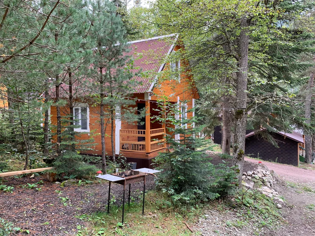 Коттедж Коттедж База отдыха "Мухоморье" в Архызе — Архыз