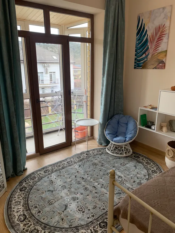 Уютная студия в Сукко у моря с видом на горы