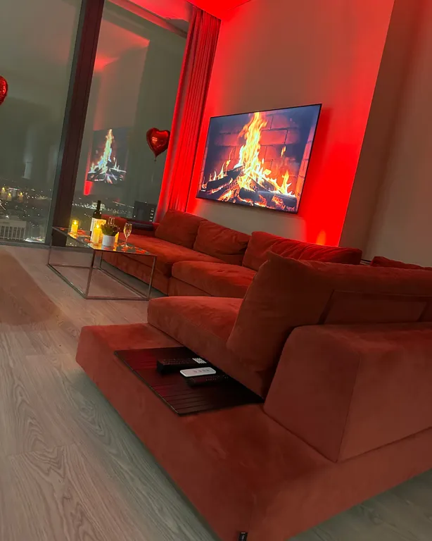 Квартира Квартира Апартамент с видом на город на 44 этаже — Москва