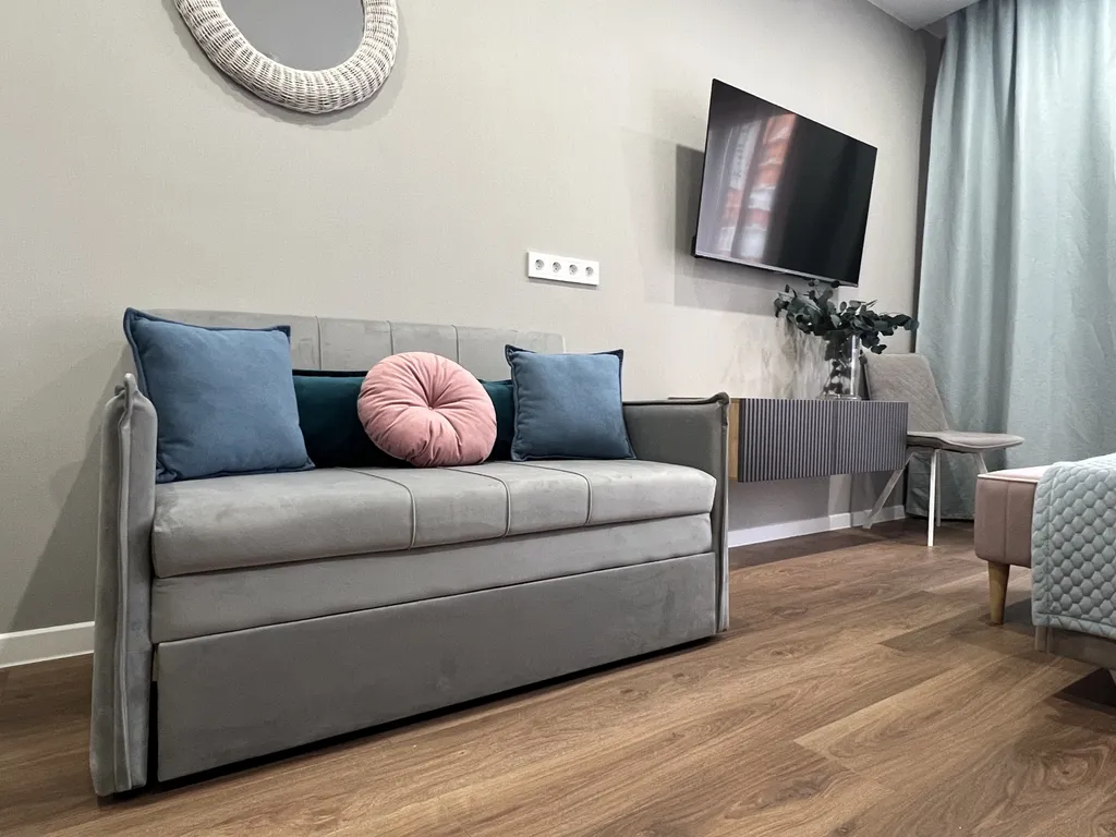 Квартира Квартира Трёхместная студия с балконом — Сочи