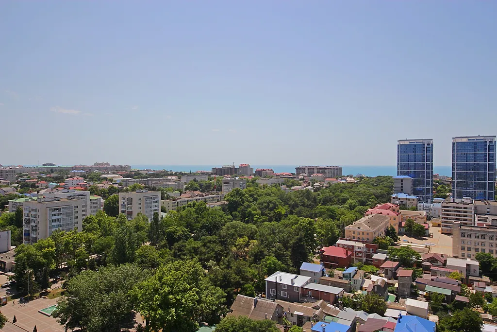 Квартира Квартира в центре с видом на море и город — Анапа