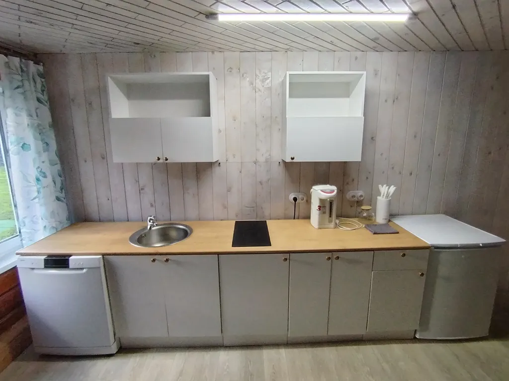 Глубинка Алтая, дом с камином на берегу реки