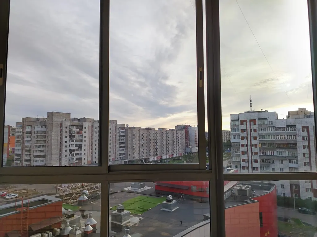 Уютная студия с видом на Архангельск