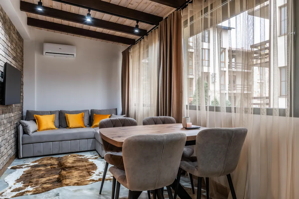 Аттик Лофт | 38 м² | 1 этаж + виды на вершины