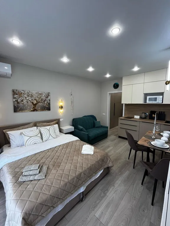 Студия с видом на парк