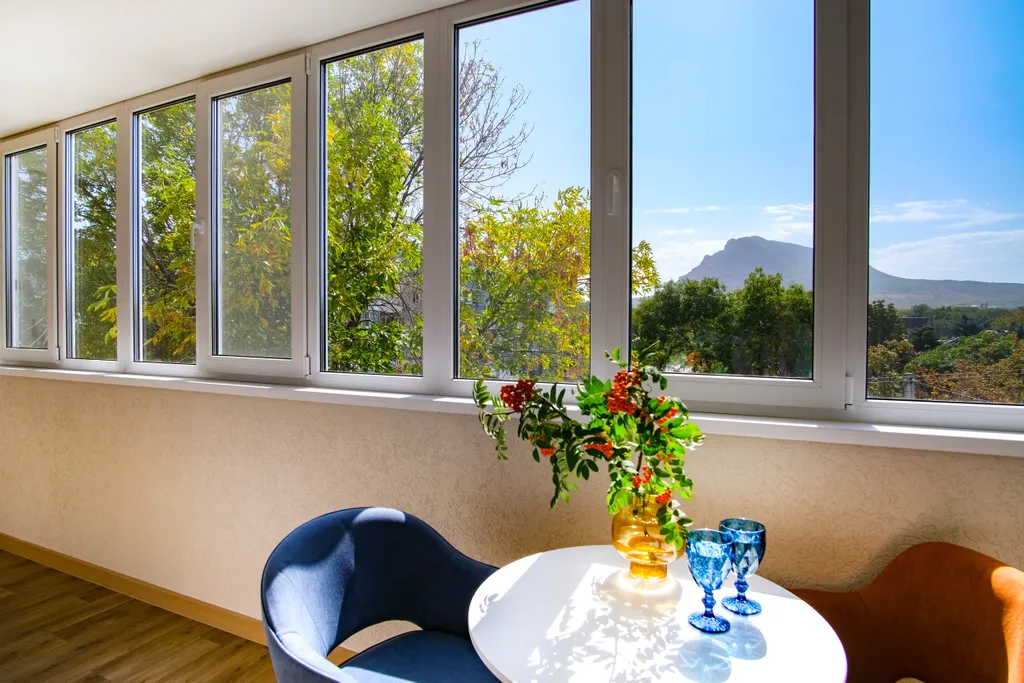 Двухкомнатные апарты с видом на горы