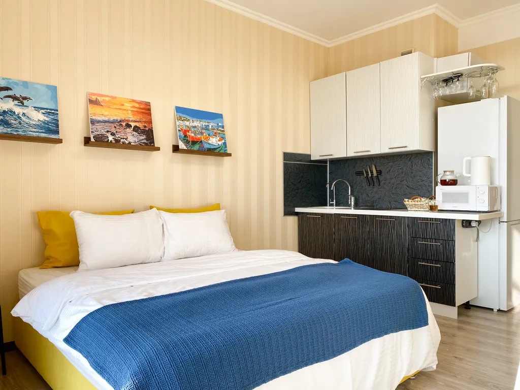 Квартира Квартира Видовая студия у моря с бассейном — Севастополь