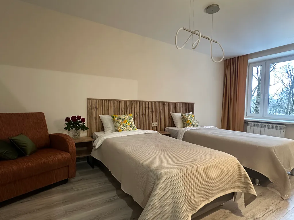 Квартира Уютная трехкомнатная квартира — Санкт-Петербург