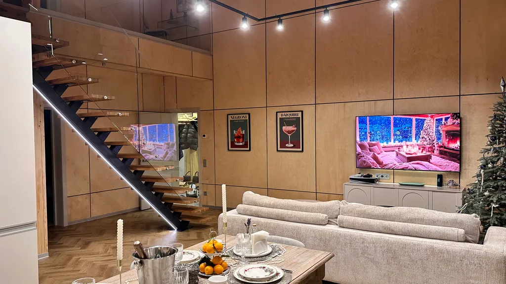 Шикарный Барн с сауной и купелью