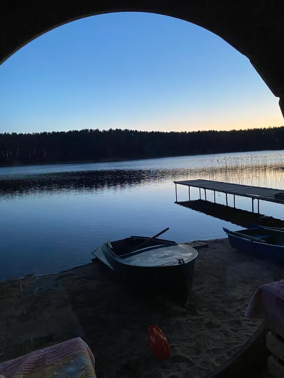 Дом у озера в Заплавье