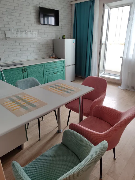 Студия плюс спальня для 4-х человек