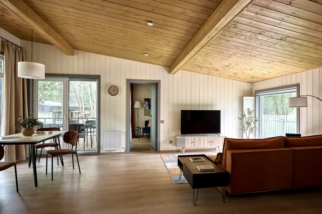 Медовый - дом с баней и чаном