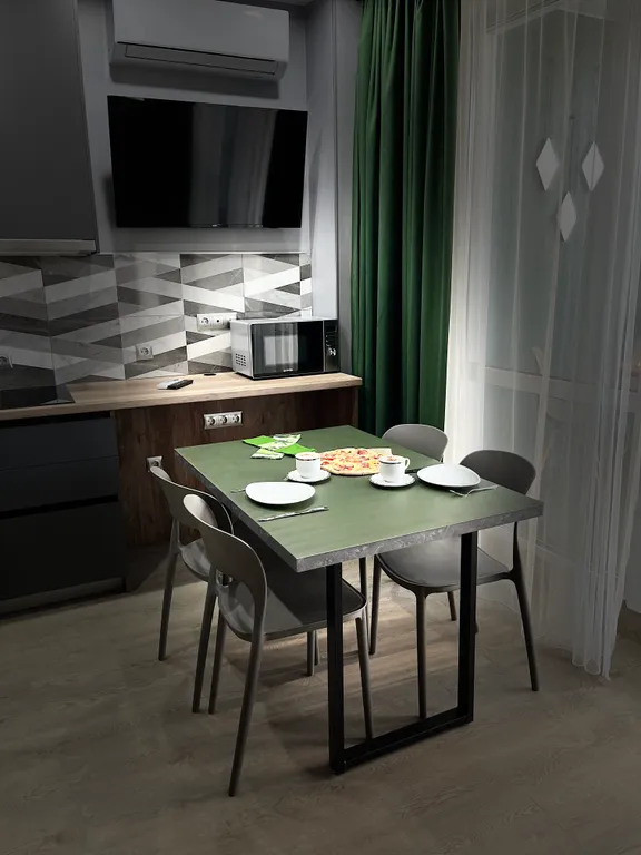 Апартамент с прекрасным видом на море и яхт-клуб