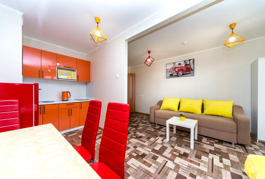 Квартира Квартира Студия на 17 этаже с красивым видом на город — Красноярск